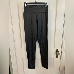 Windsor Black Faux Leather Leggings